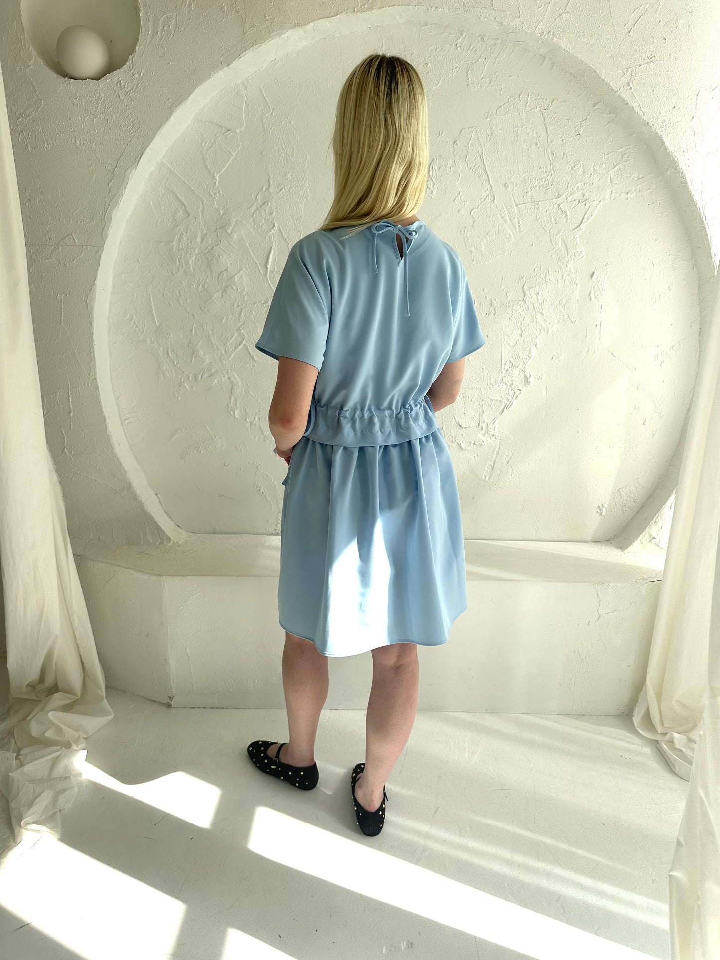 KIMONO suknelė. Dangiška