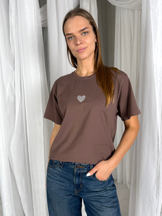 Marškinėliai R-ŠIRDIS Silver