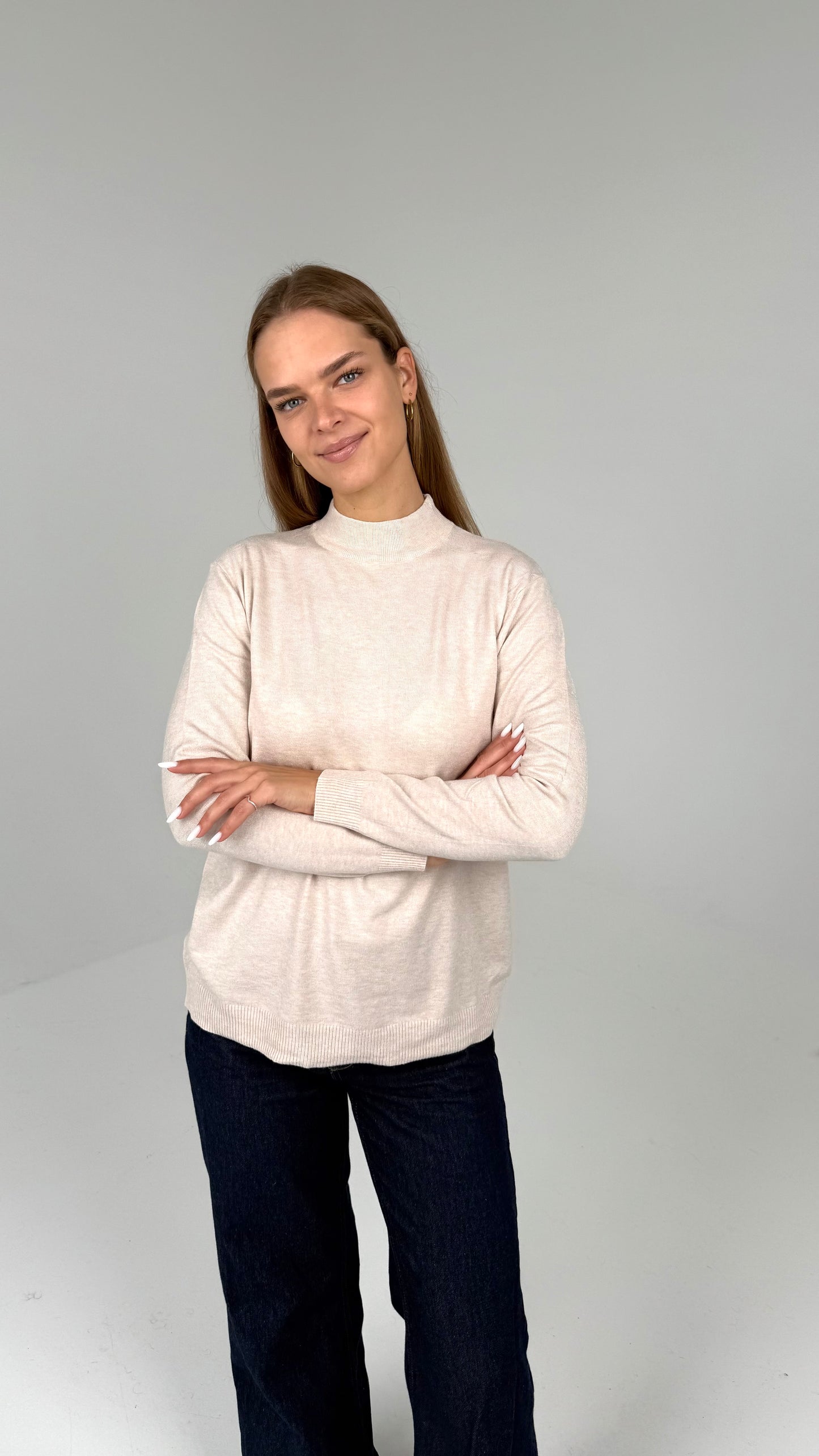 Viskozinis golfas. Šviesiai rusvas