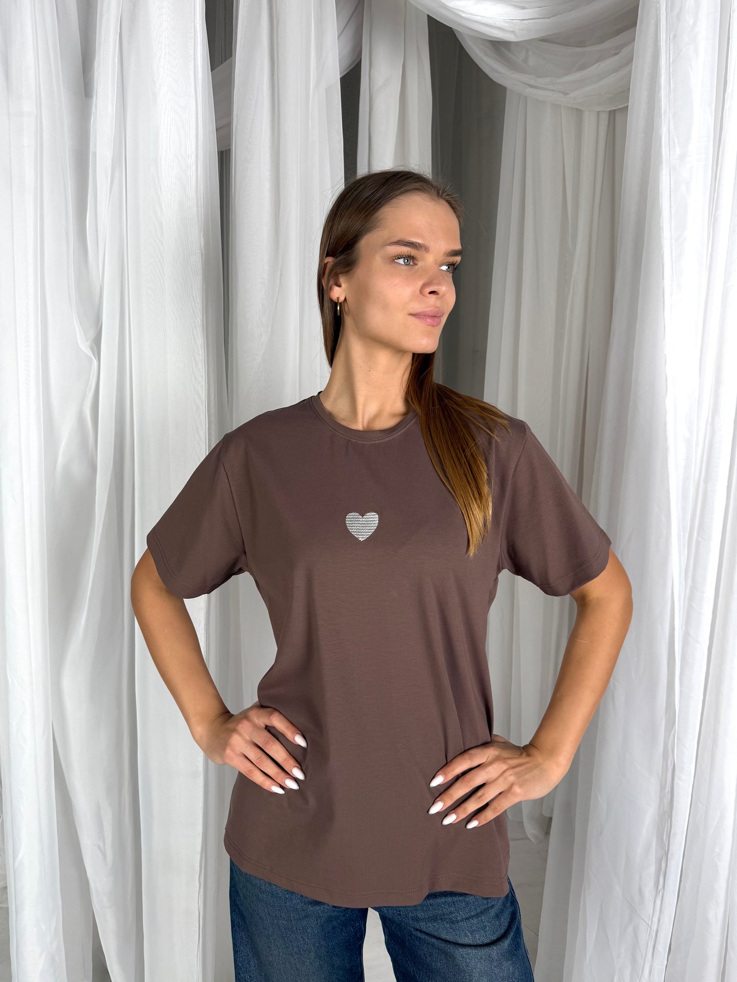 Marškinėliai R-ŠIRDIS Silver