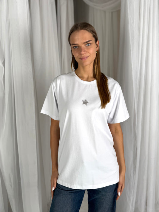 Marškinėliai B-ŽVAIGŽDĖ Silver