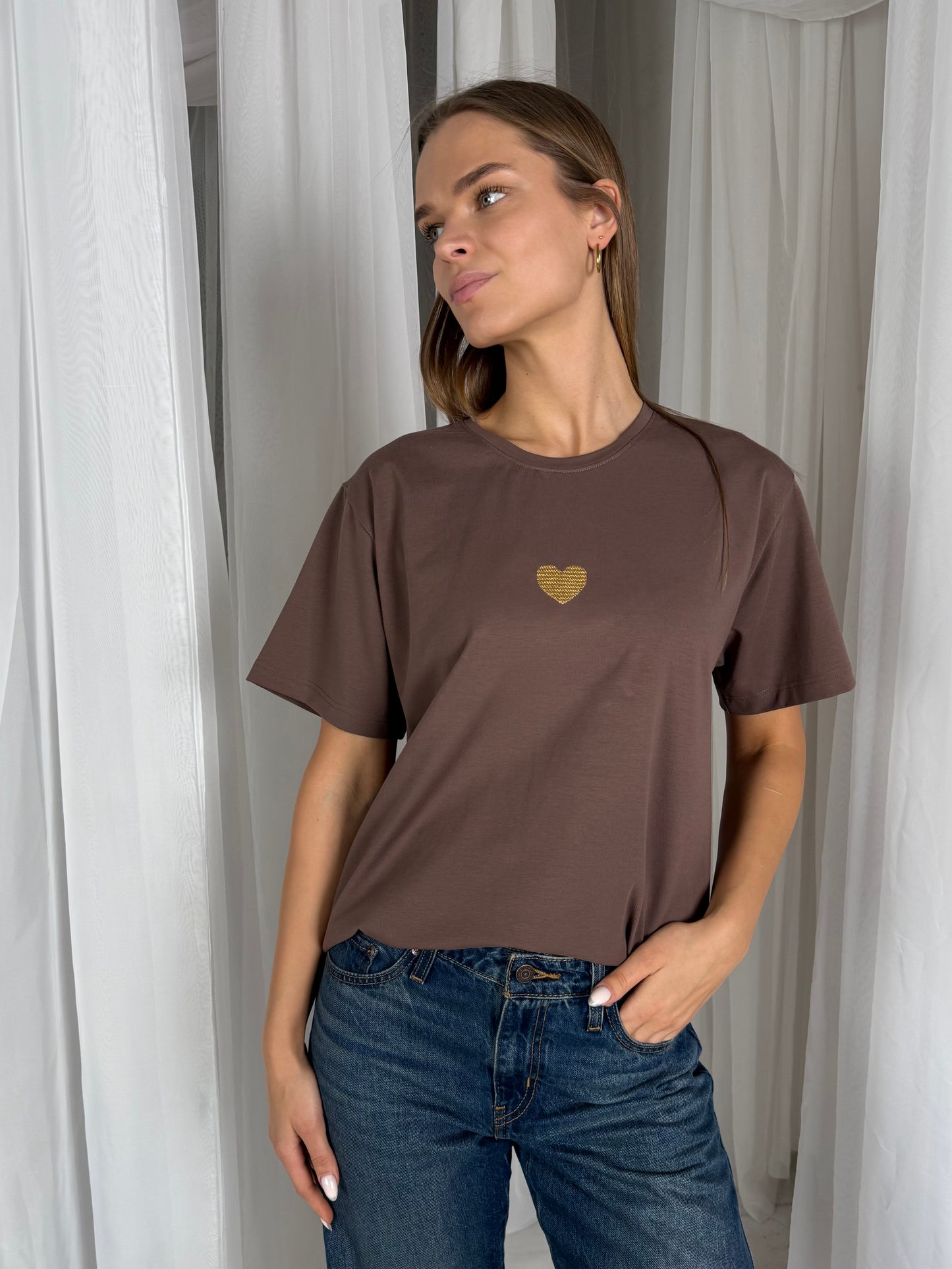 Marškinėliai R-ŠIRDIS Gold