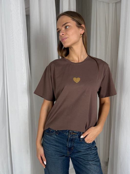 Marškinėliai R-ŠIRDIS Gold