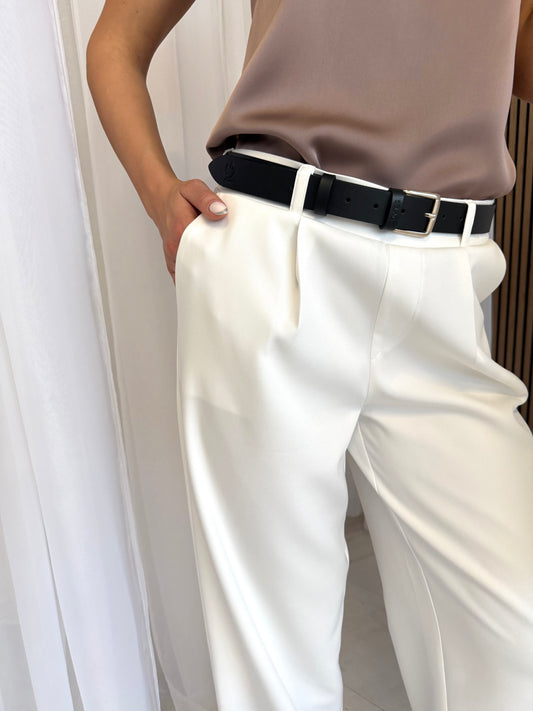 PLAČIOS KELNĖS "MEGA" BALTA