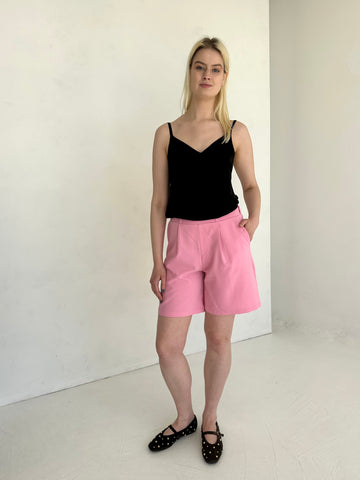 PAILGINTI "MEGA" ŠORTAI ROŽINĖ
