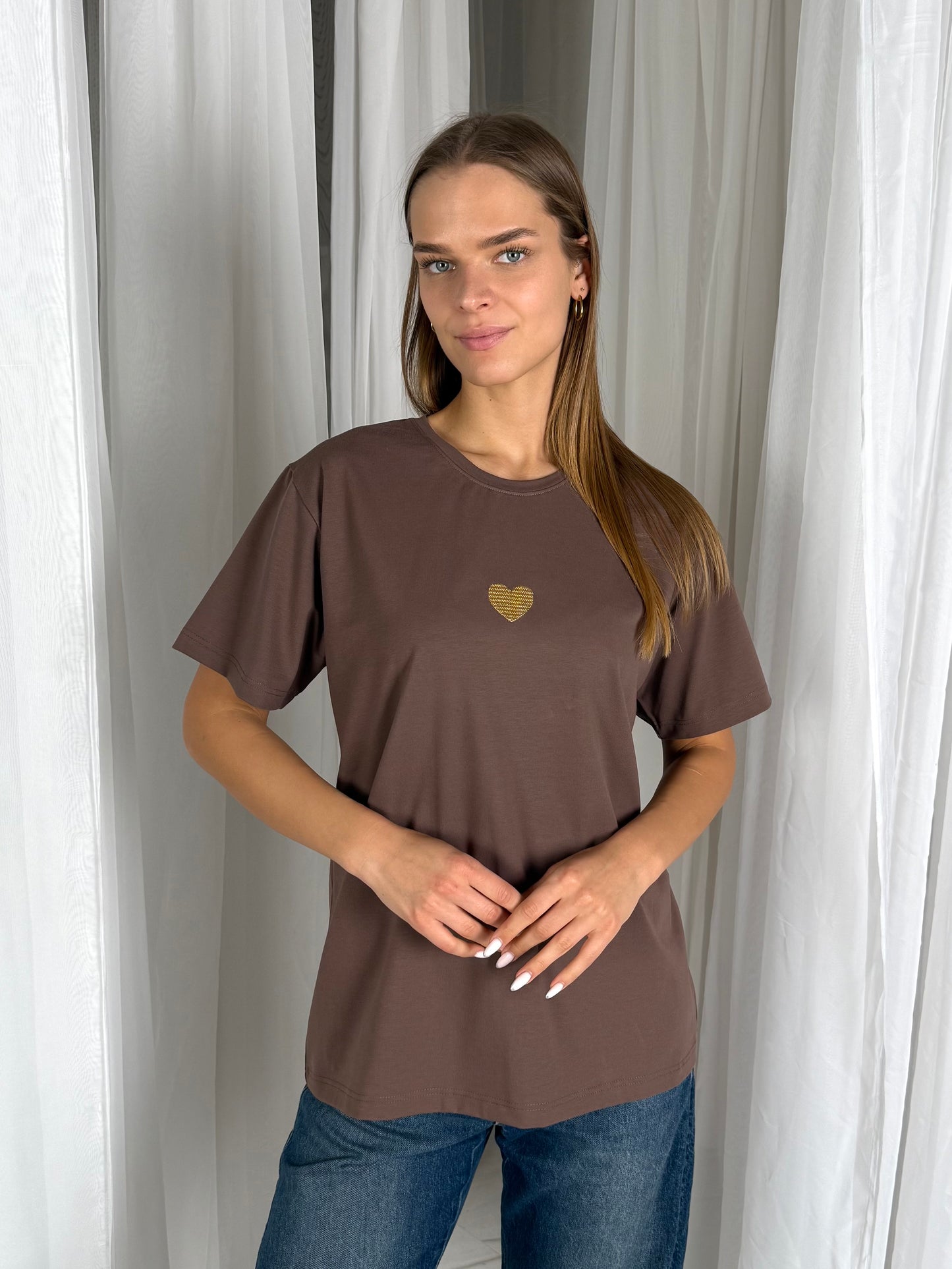 Marškinėliai R-ŠIRDIS Gold