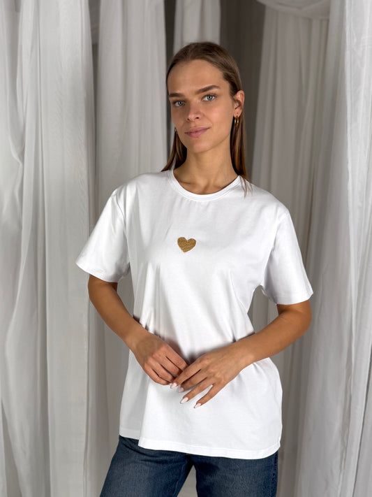 Marškinėliai B-ŠIRDIS Gold